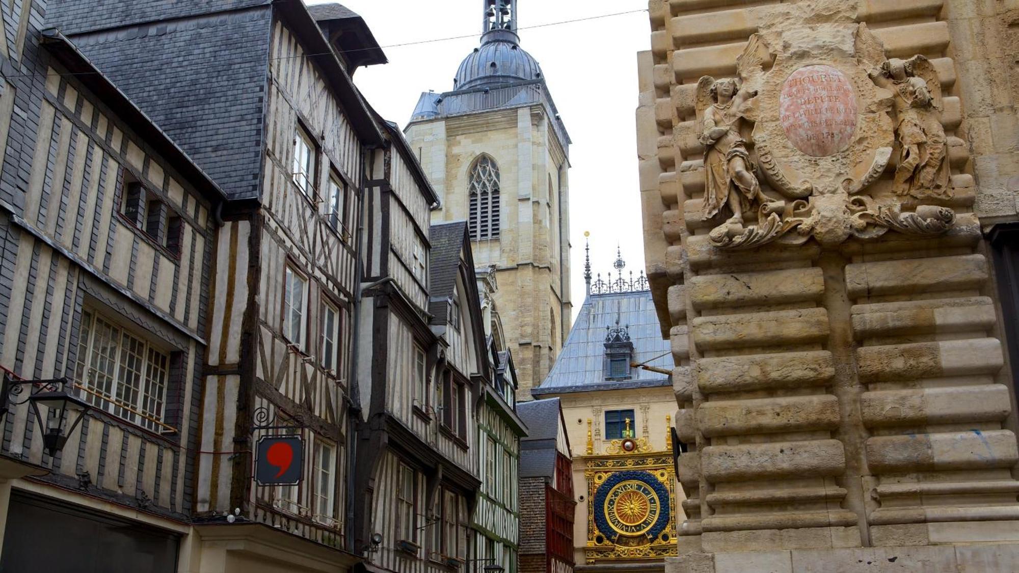 Chic Apart With Terace And Parking Apartment Rouen Luaran gambar