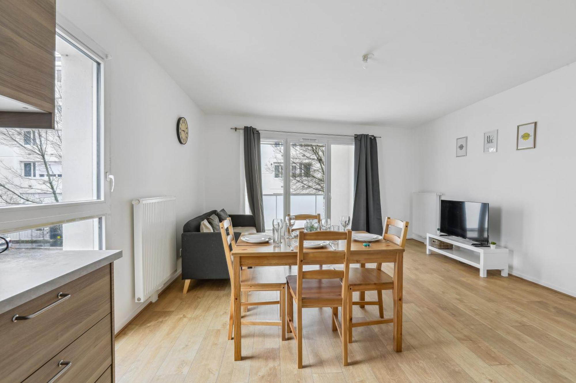 Chic Apart With Terace And Parking Apartment Rouen Luaran gambar